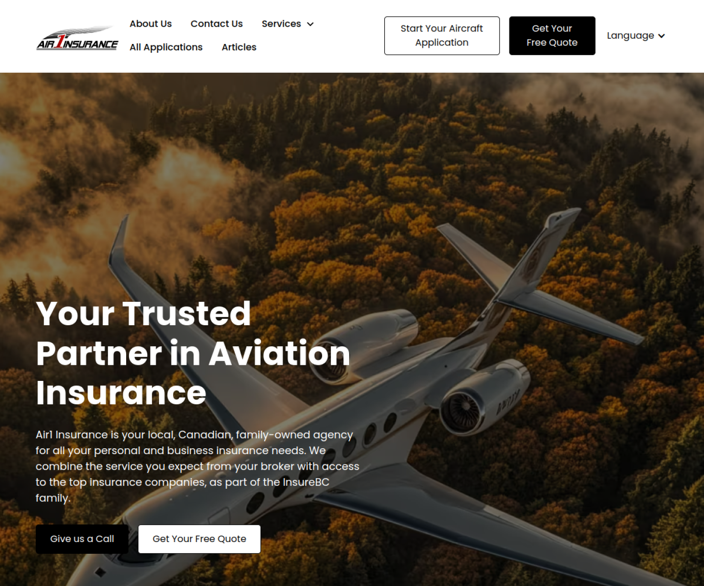 Air1 Insurance: A Modern Aviation Platform Built for Conversions and Search