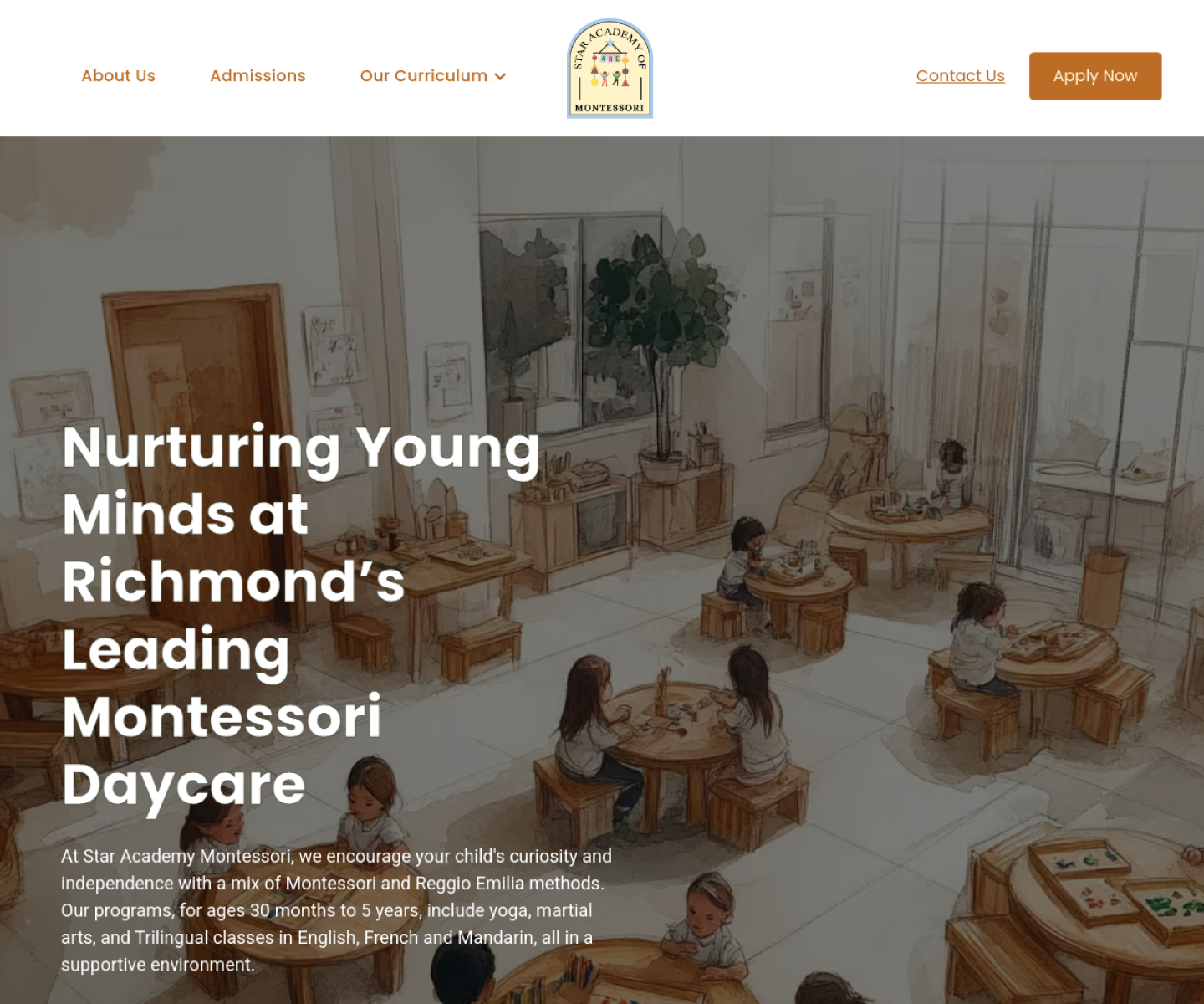 Star Academy Montessori: Launching a New Richmond Daycare's Entire Online Presence