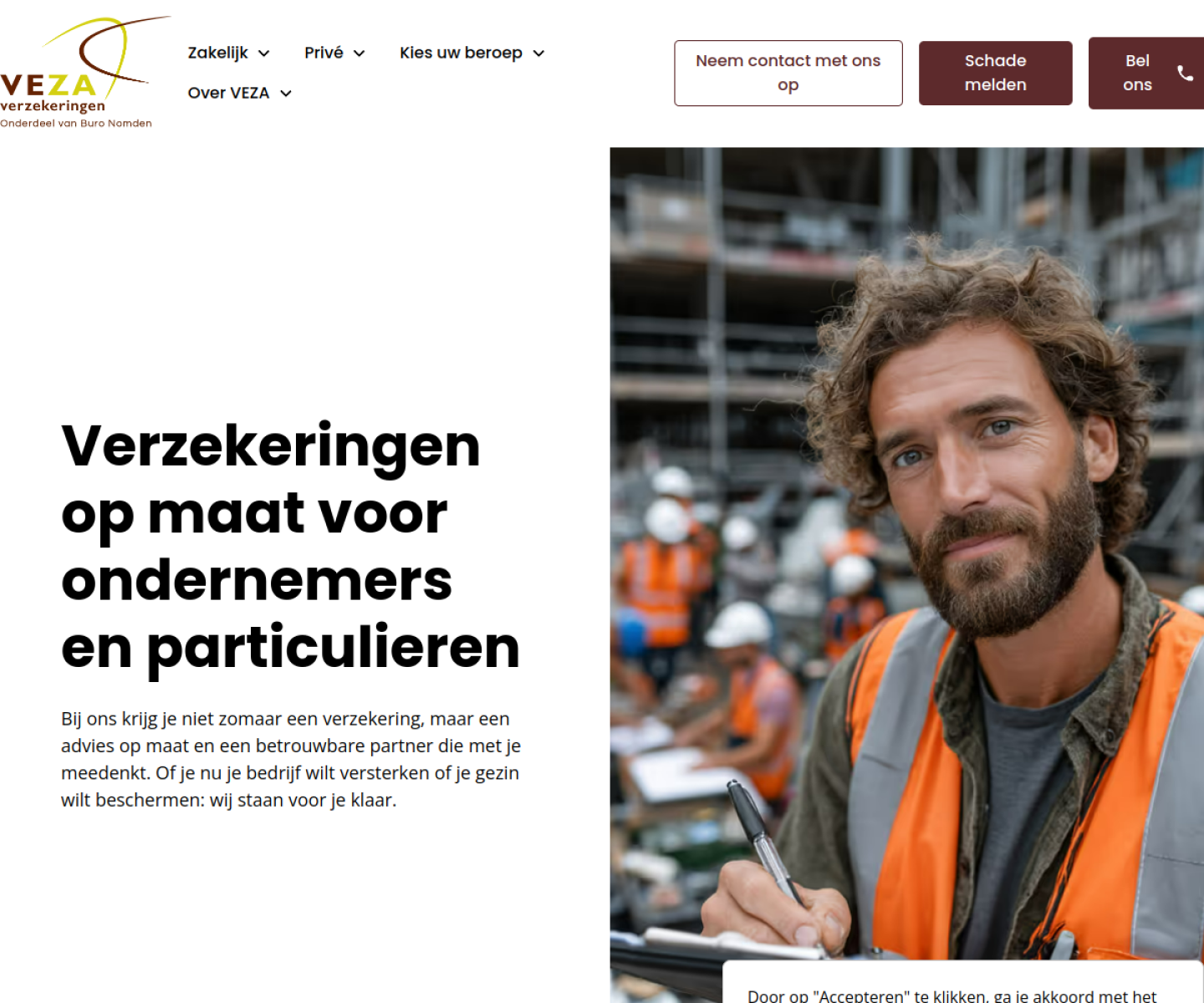 Veza Verzekeringen: From Bleeding SEO to 35-40 Monthly Leads for a Dutch Insurance Brokerage